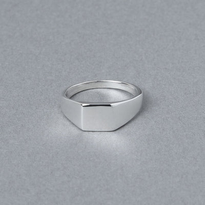 [NINENINE] Sterling Silver Signet Ring | 25-R-042