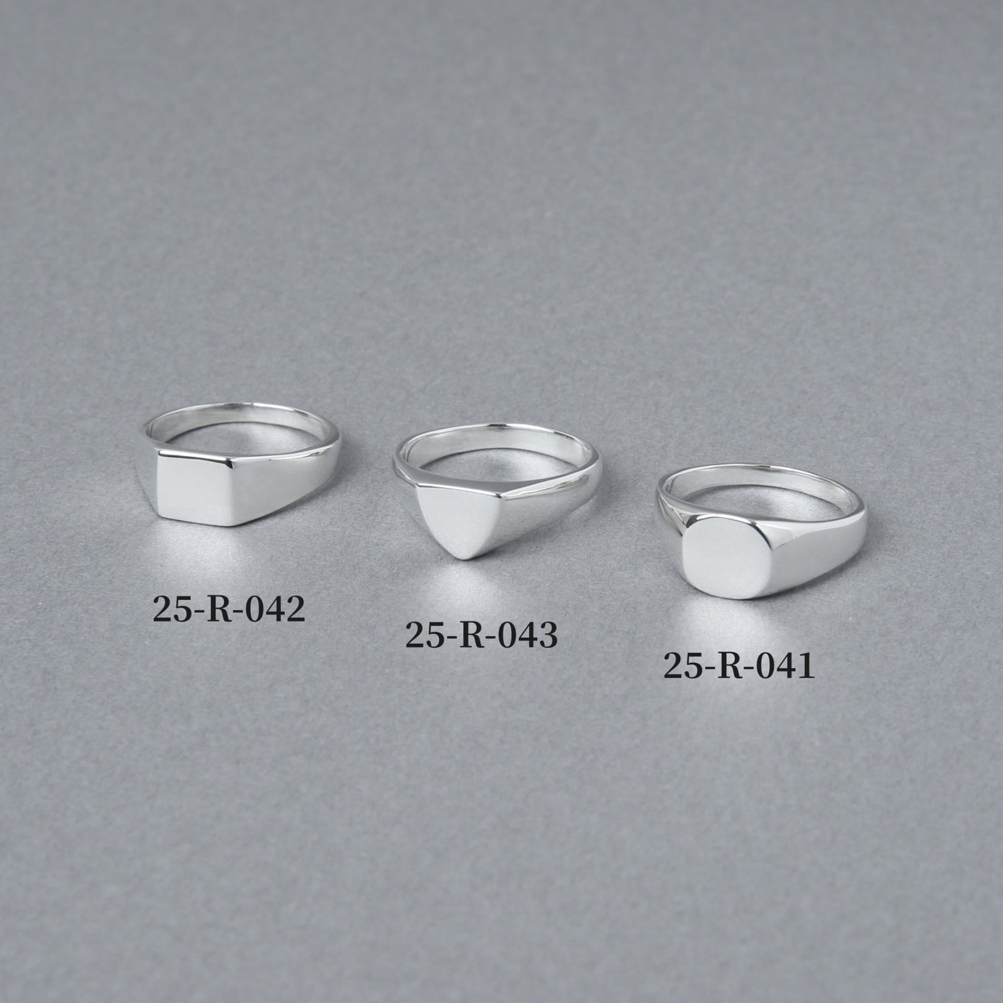 [NINENINE] シルバー925 シグネットリング | 25 - R - 042 - apartir Online Store アパルティール セレクトショップ