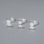 [NINENINE] シルバー925 シグネットリング | 25 - R - 043 - apartir Online Store アパルティール セレクトショップ