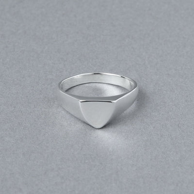 [NINENINE] Sterling Silver Signet Ring | 25-R-043