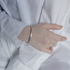 [NINENINE] シルバー925 バングル ｜幅3mm｜21 - B - 002 - apartir Online Store アパルティール セレクトショップ