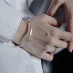 [NINENINE] シルバー925 バングル ｜幅3mm｜21 - B - 002 - apartir Online Store アパルティール セレクトショップ