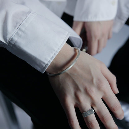 [NINENINE] シルバー925 バングル ｜幅3mm｜21 - B - 002 - apartir Online Store アパルティール セレクトショップ