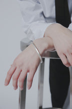 [NINENINE] シルバー925 バングル ｜幅3mm｜21 - B - 002 - apartir Online Store アパルティール セレクトショップ