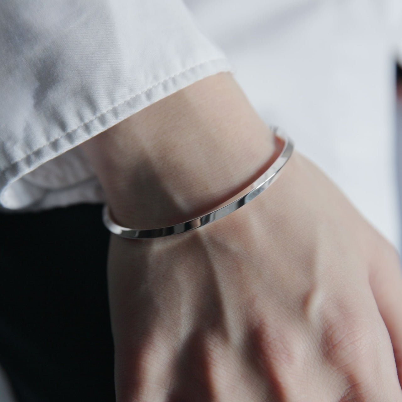 [NINENINE] シルバー925 バングル｜幅3mm｜21 - B - 005 - apartir Online Store アパルティール セレクトショップ