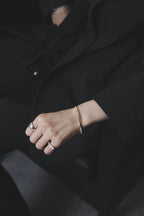 [NINENINE] シルバー925 バングル｜幅3mm｜21 - B - 005 - apartir Online Store アパルティール セレクトショップ