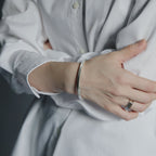 [NINENINE] シルバー925 バングル ｜幅4mm｜21 - B - 001 - apartir Online Store アパルティール セレクトショップ