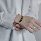 [NINENINE] シルバー925 バングル ｜幅4mm｜21 - B - 004 - apartir Online Store アパルティール セレクトショップ