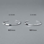 [NINENINE] シルバー925 バングル ｜幅4mm｜21 - B - 004 - apartir Online Store アパルティール セレクトショップ
