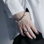 [NINENINE] シルバー925 バングル｜幅6mm｜22 - B - 007 - apartir Online Store アパルティール セレクトショップ