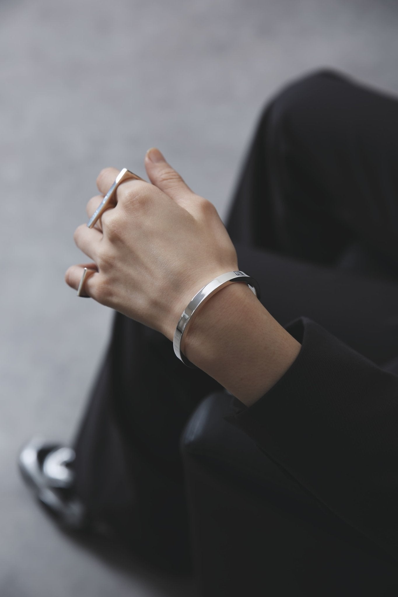 [NINENINE] シルバー925 バングル｜幅6mm｜22 - B - 007 - apartir Online Store アパルティール セレクトショップ