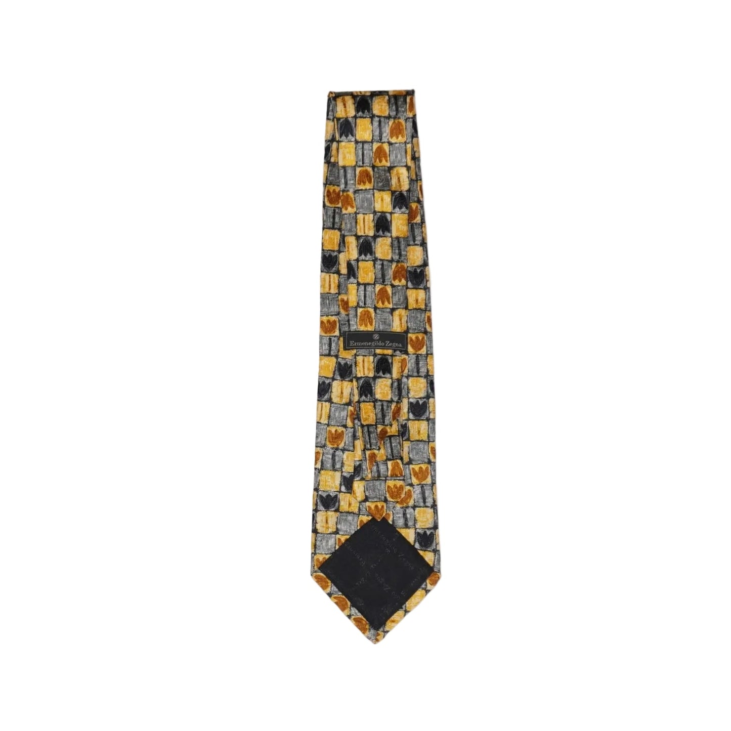 [OLD] Ermenegildo Zegna Block Check Flower Tie - apartir Online Store アパルティール セレクトショップ