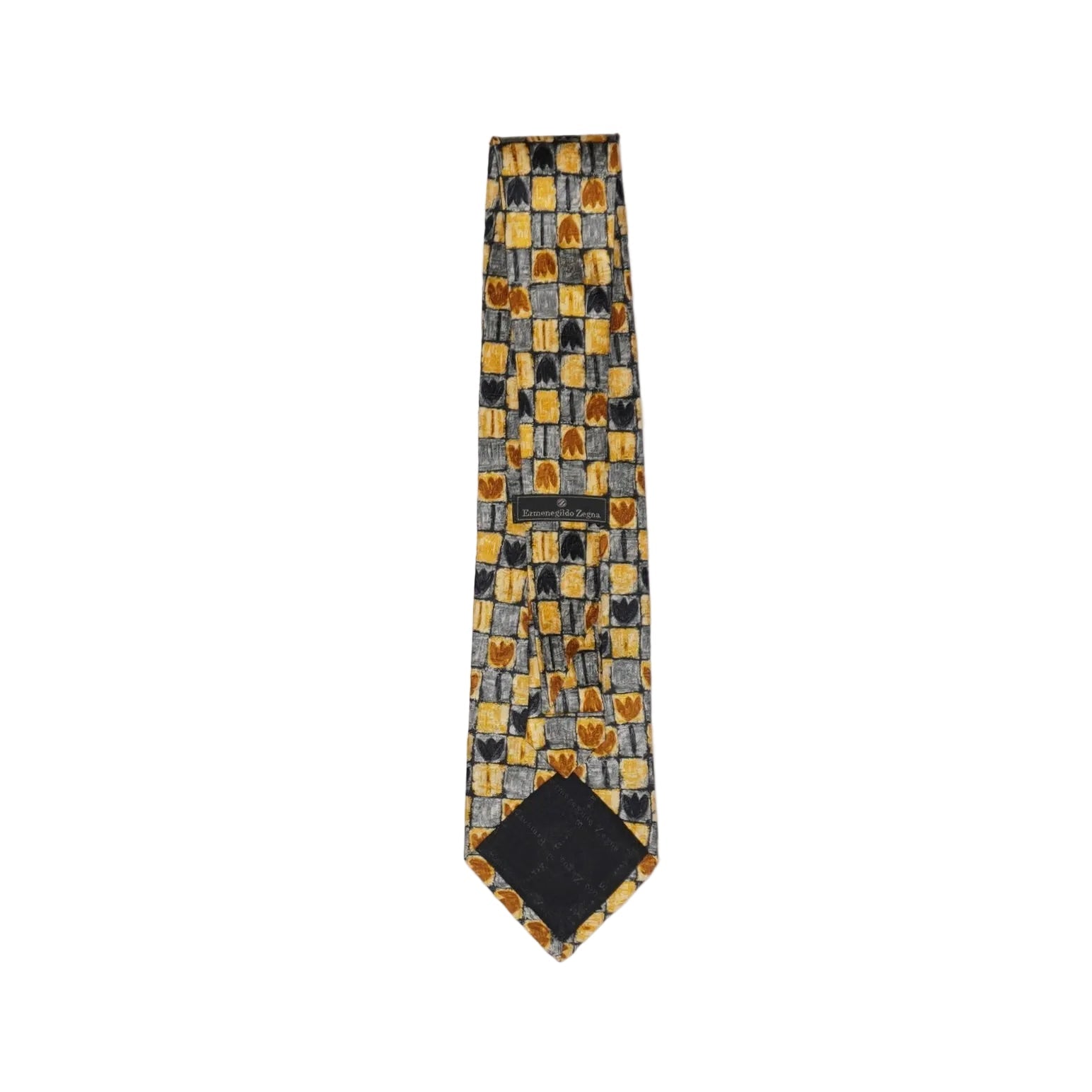 [OLD] Ermenegildo Zegna Block Check Flower Tie - apartir Online Store アパルティール セレクトショップ