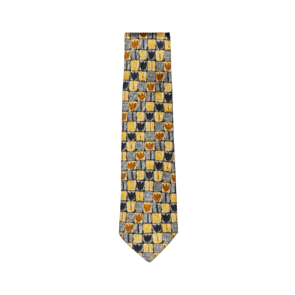 [OLD] Ermenegildo Zegna Block Check Flower Tie - apartir Online Store アパルティール セレクトショップ
