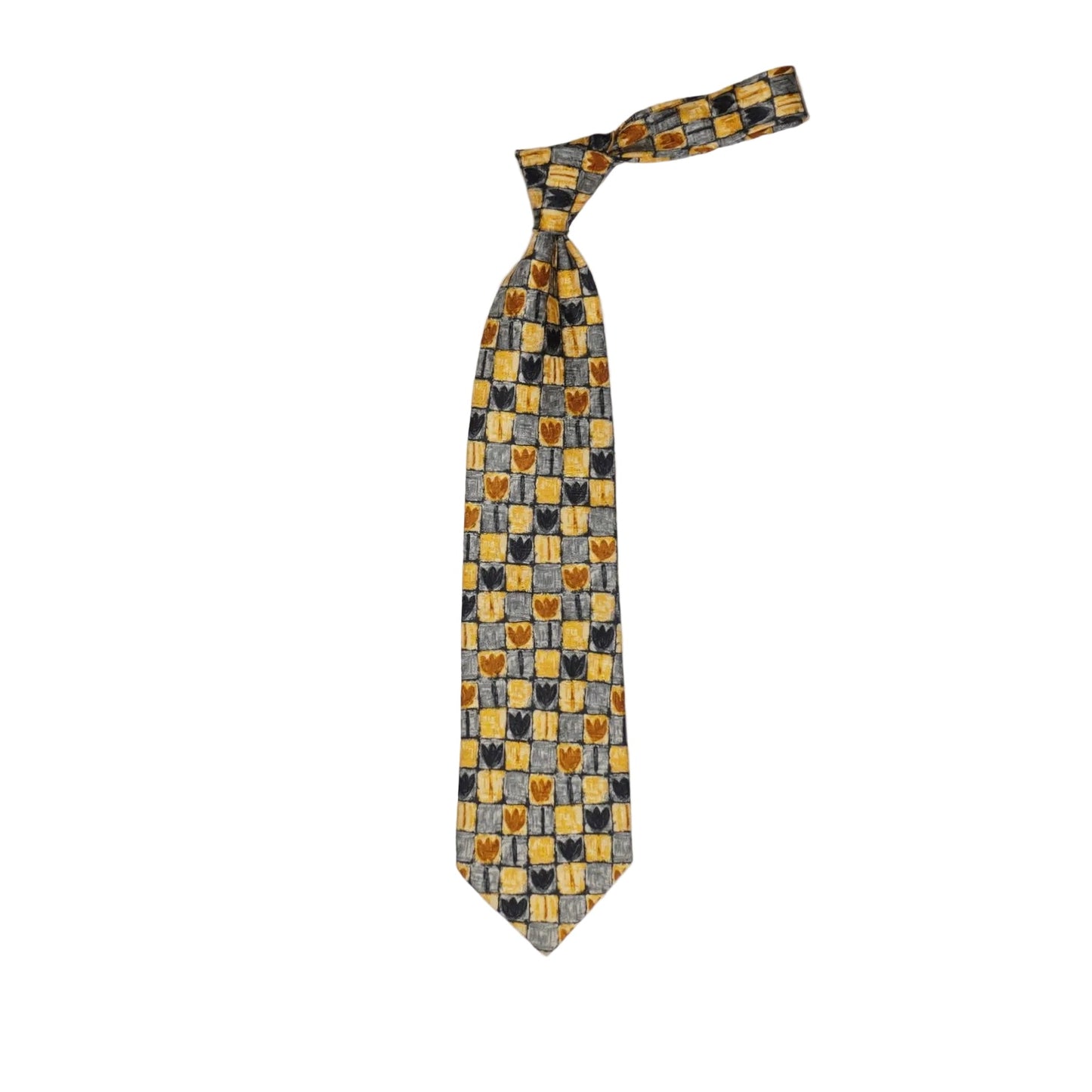 [OLD] Ermenegildo Zegna Block Check Flower Tie - apartir Online Store アパルティール セレクトショップ