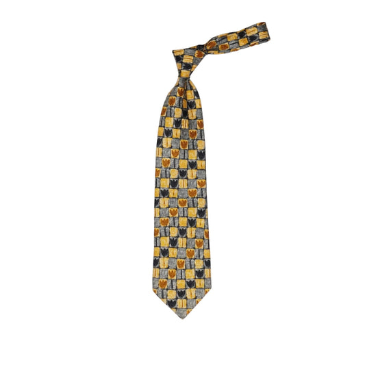 [OLD] Ermenegildo Zegna Block Check Flower Tie - apartir Online Store アパルティール セレクトショップ