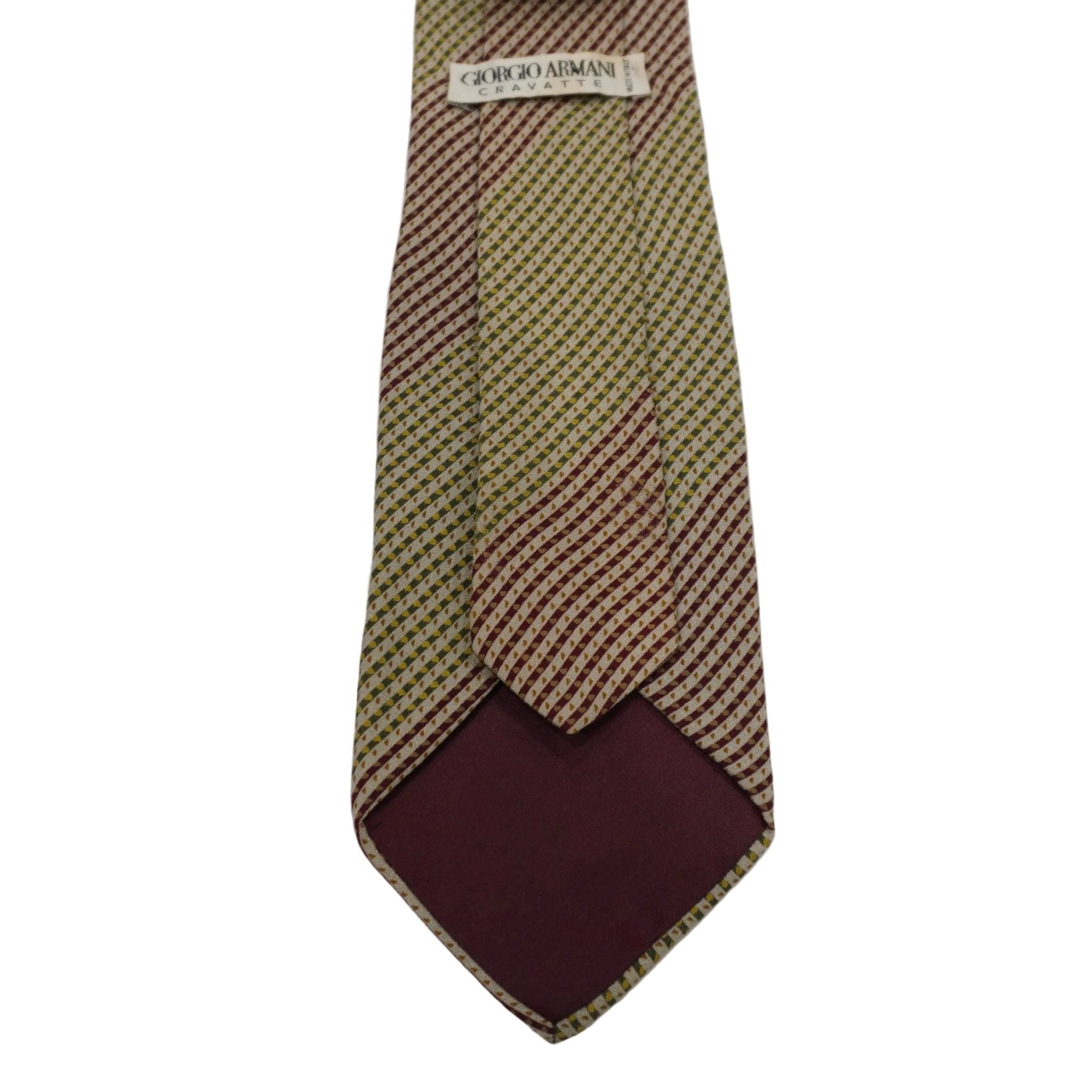 [OLD] GIORGIO ARMANI DOT STRIPE TIE - apartir Online Store アパルティール セレクトショップ