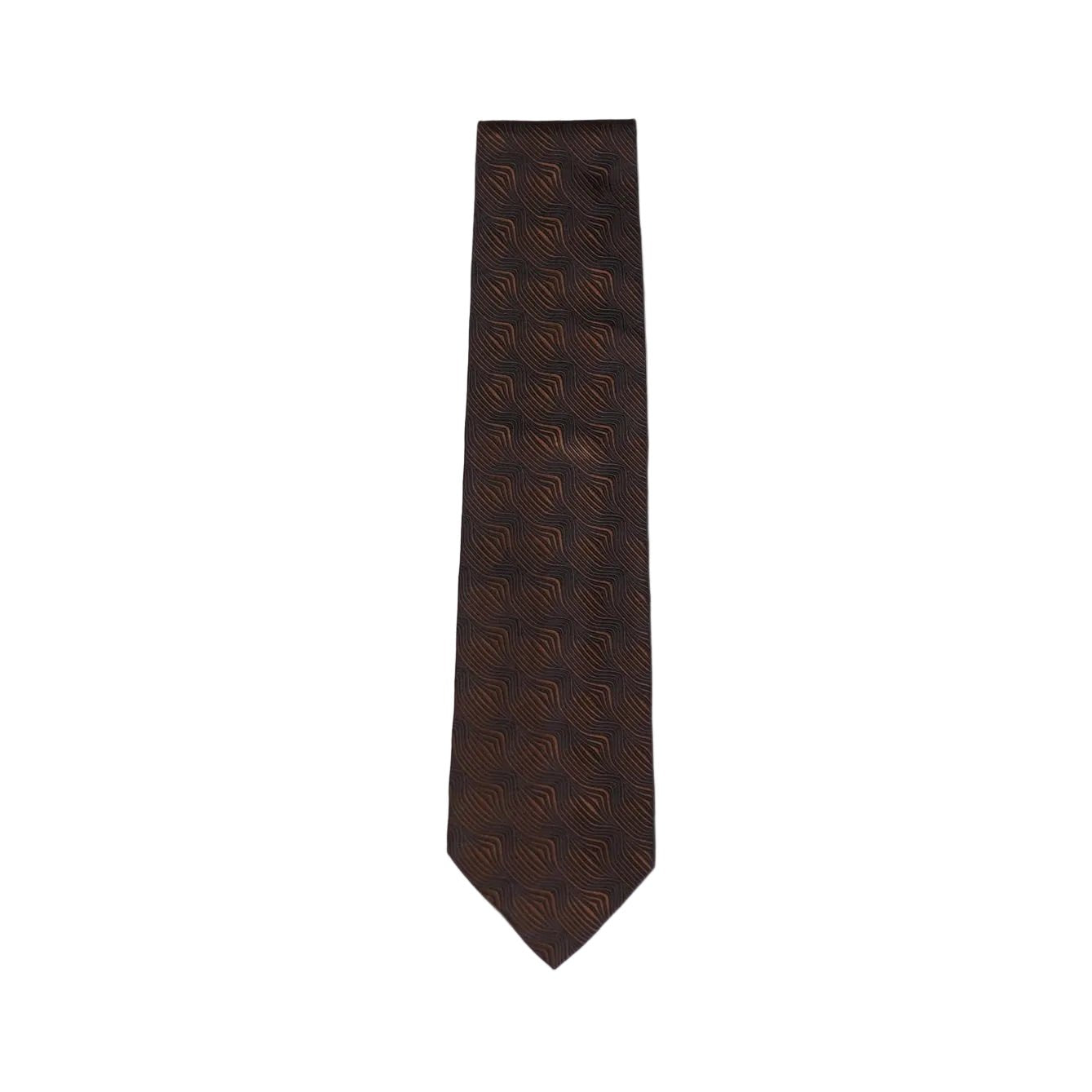 OLD] GUCCI Geometric Pattern Tie ヴィンテージ グッチ 幾何学模様