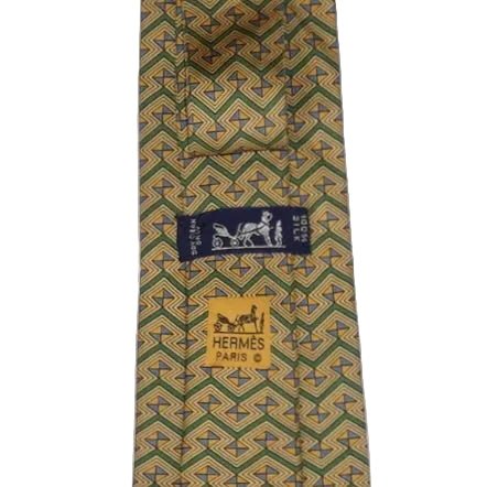 [OLD] Hermes Geometric Pattern Tie - apartir Online Store アパルティール セレクトショップ