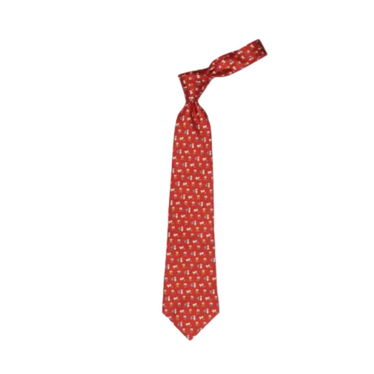 [OLD] Salvatore Ferragamo Animal Pattern Tie - apartir Online Store アパルティール セレクトショップ