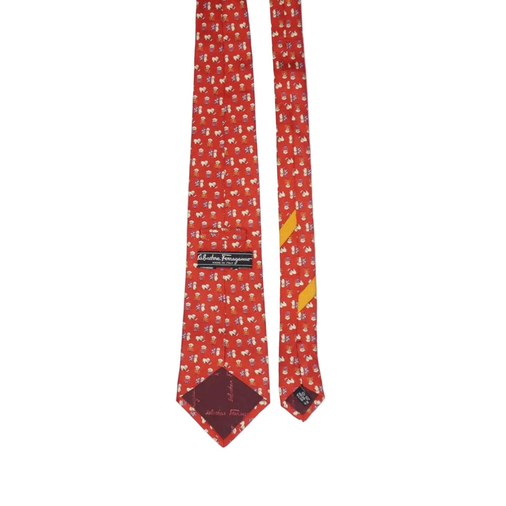 [OLD] Salvatore Ferragamo Animal Pattern Tie - apartir Online Store アパルティール セレクトショップ