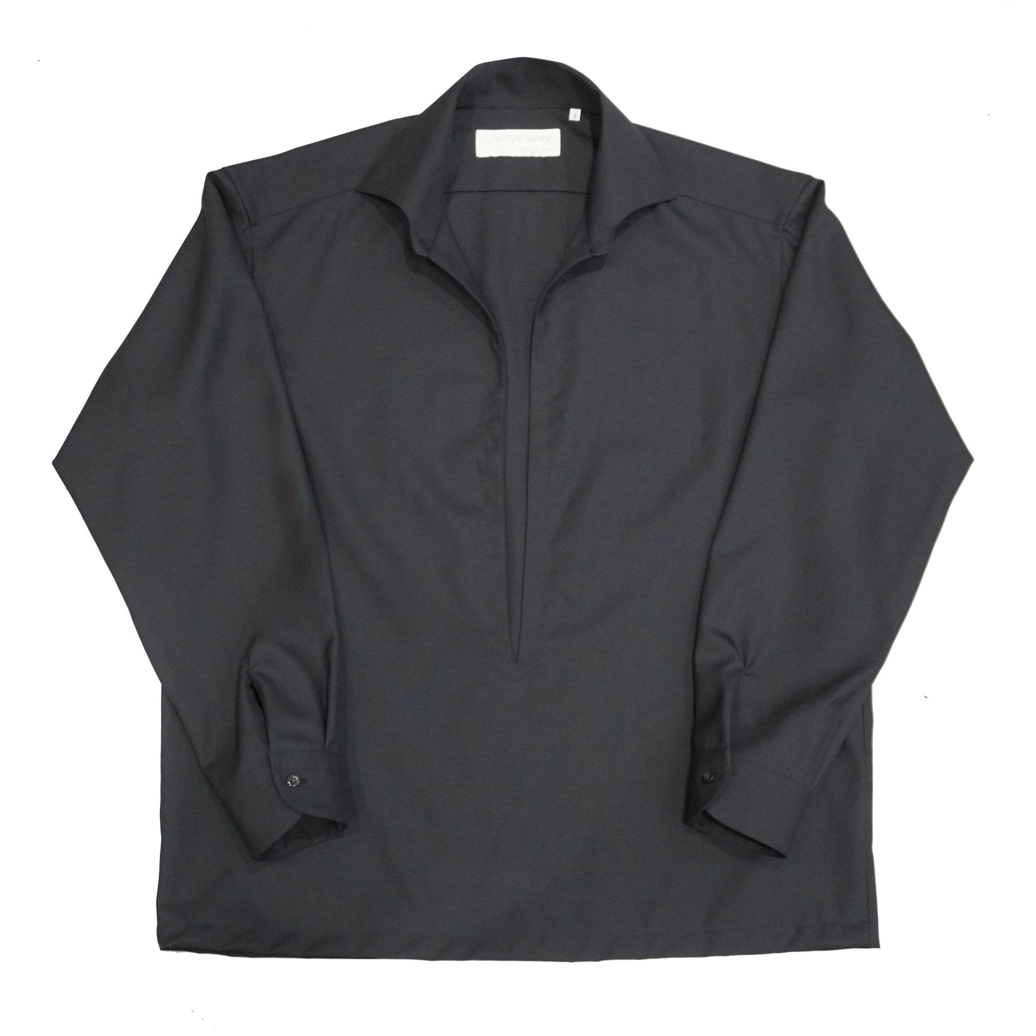 SCYEBASICS Fleece Back Jersey Half Zip Pullover サイベーシックス