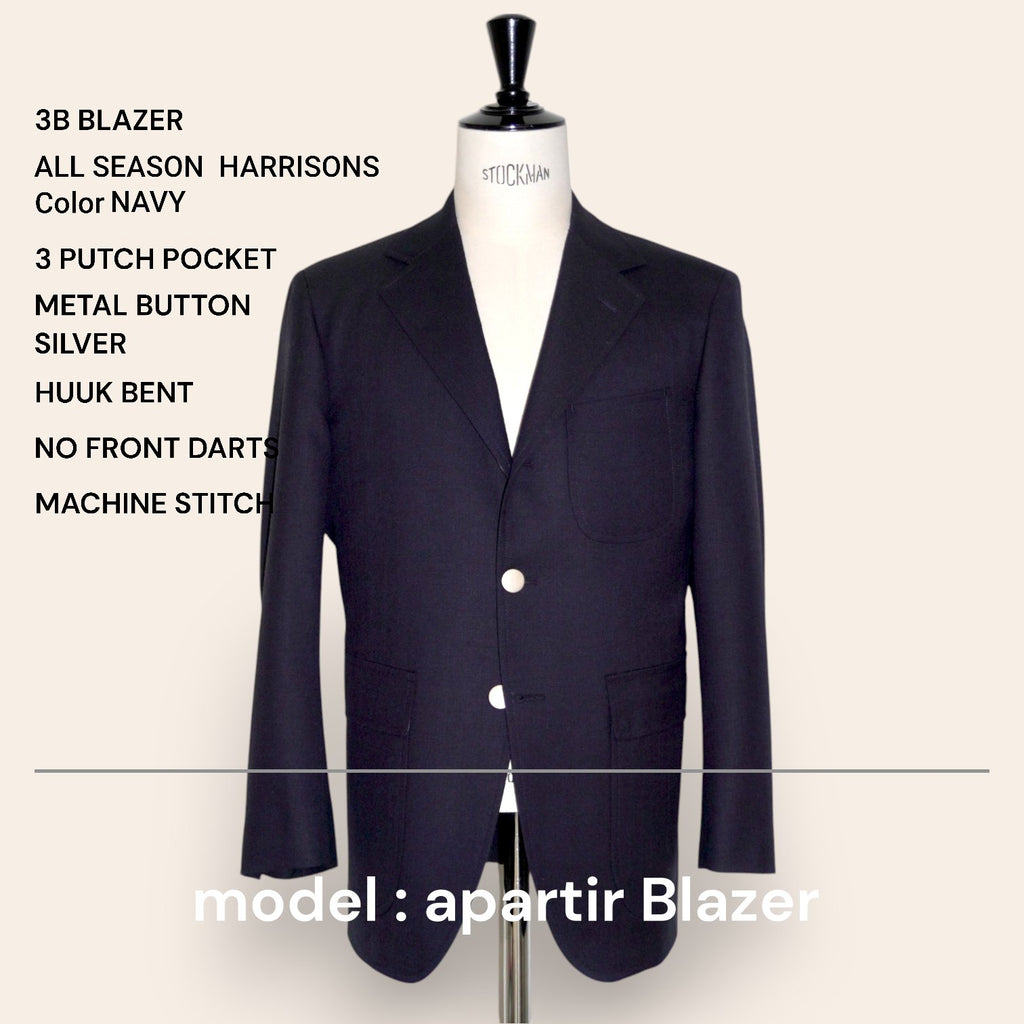 ORDER BLAZER オーダー ブレザー - apartir Online Store アパルティール セレクトショップ
