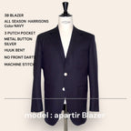 ORDER BLAZER オーダー ブレザー - apartir Online Store アパルティール セレクトショップ