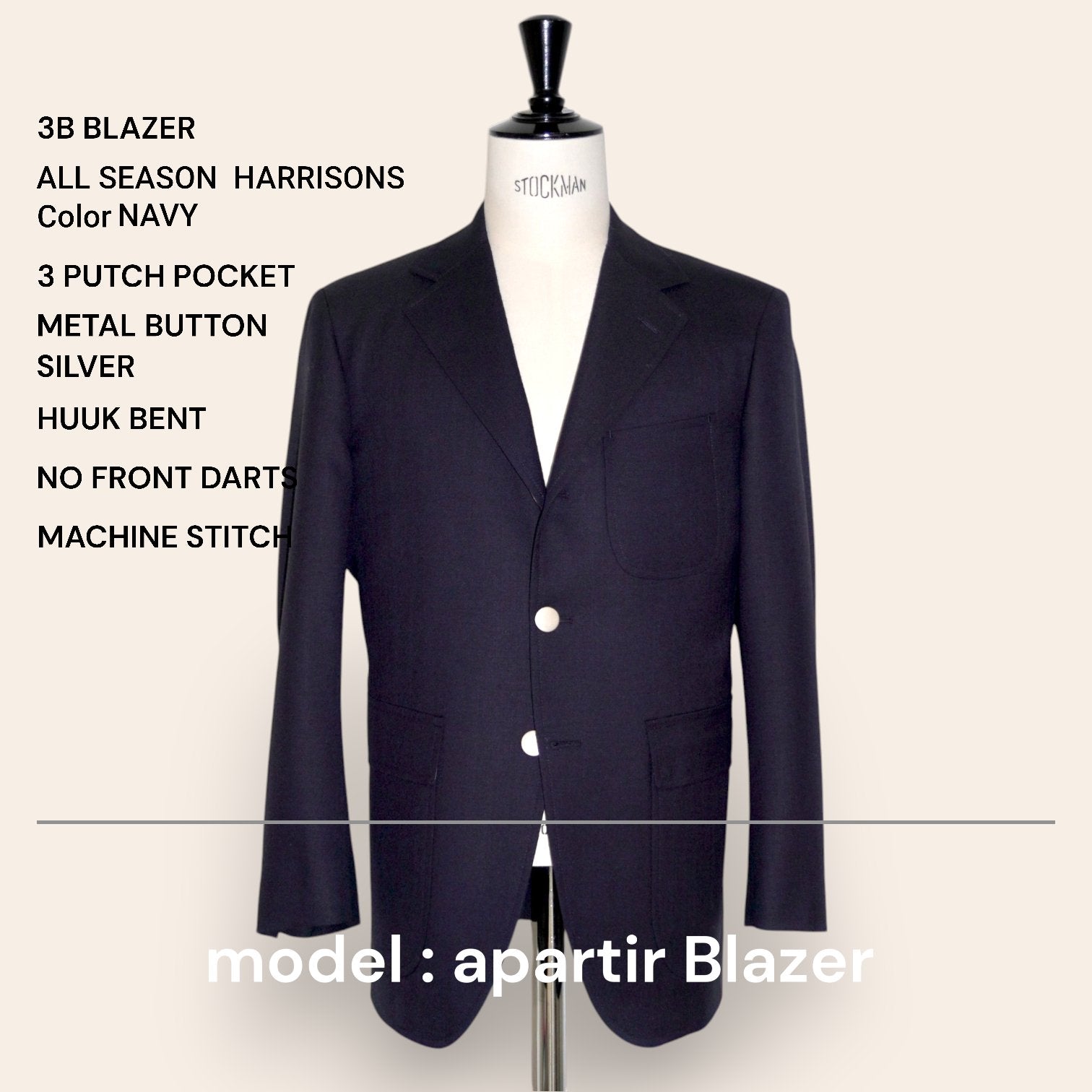 ORDER BLAZER オーダー ブレザー Service - #shop_name #アパルティール# #名古屋# #セレクトショップ#