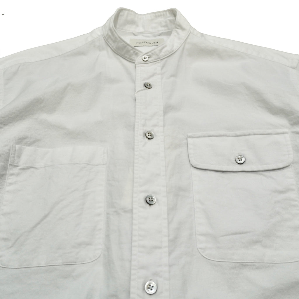[retroNYm] CL PLACKET SHIRT レトロニム クラシック 前立て シャツ - apartir Online Store アパルティール セレクトショップ