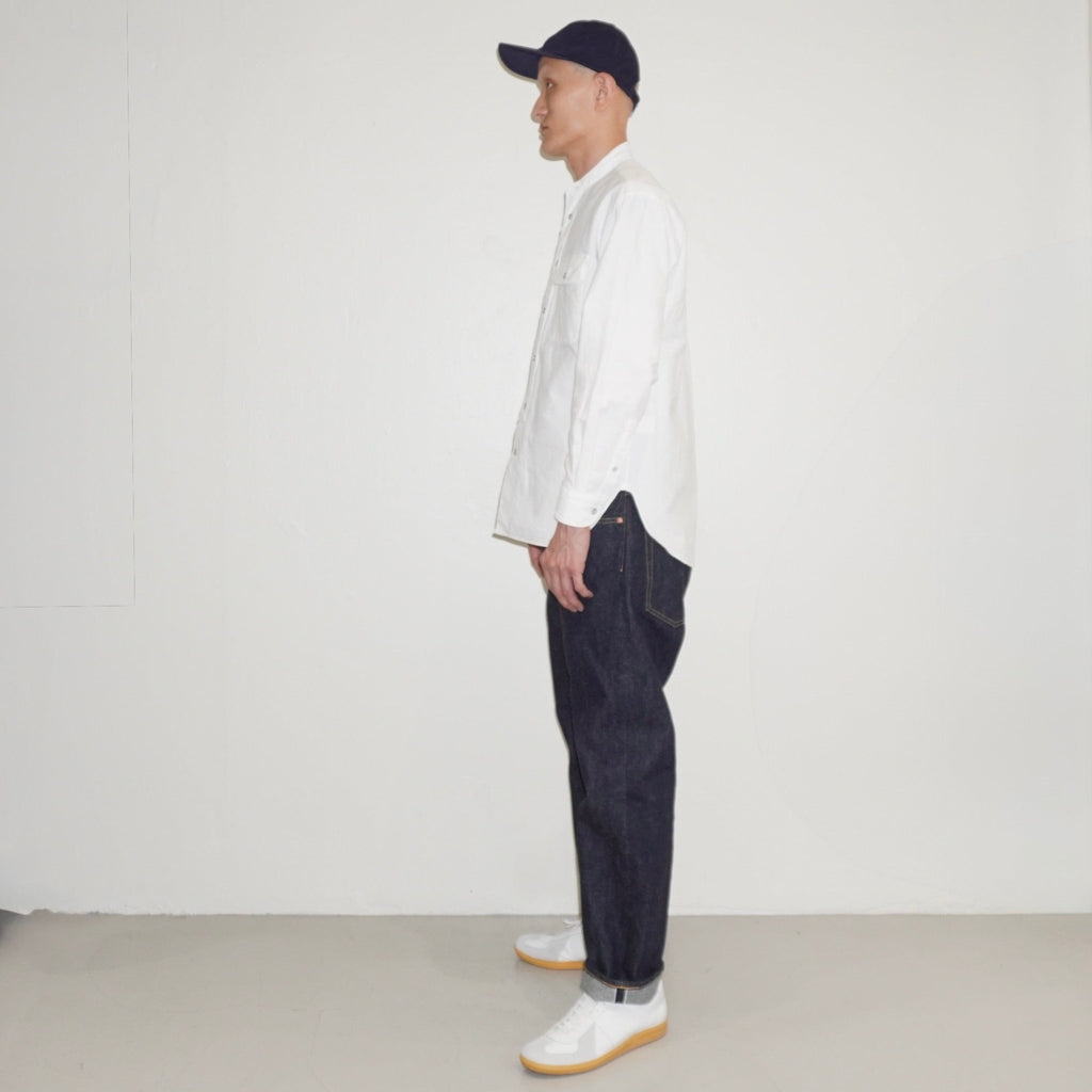 [retroNYm×apartir] CL PLACKET OXFORD SHIRT レトロニム クラシック 前立て シャツ - apartir Online Store アパルティール セレクトショップ