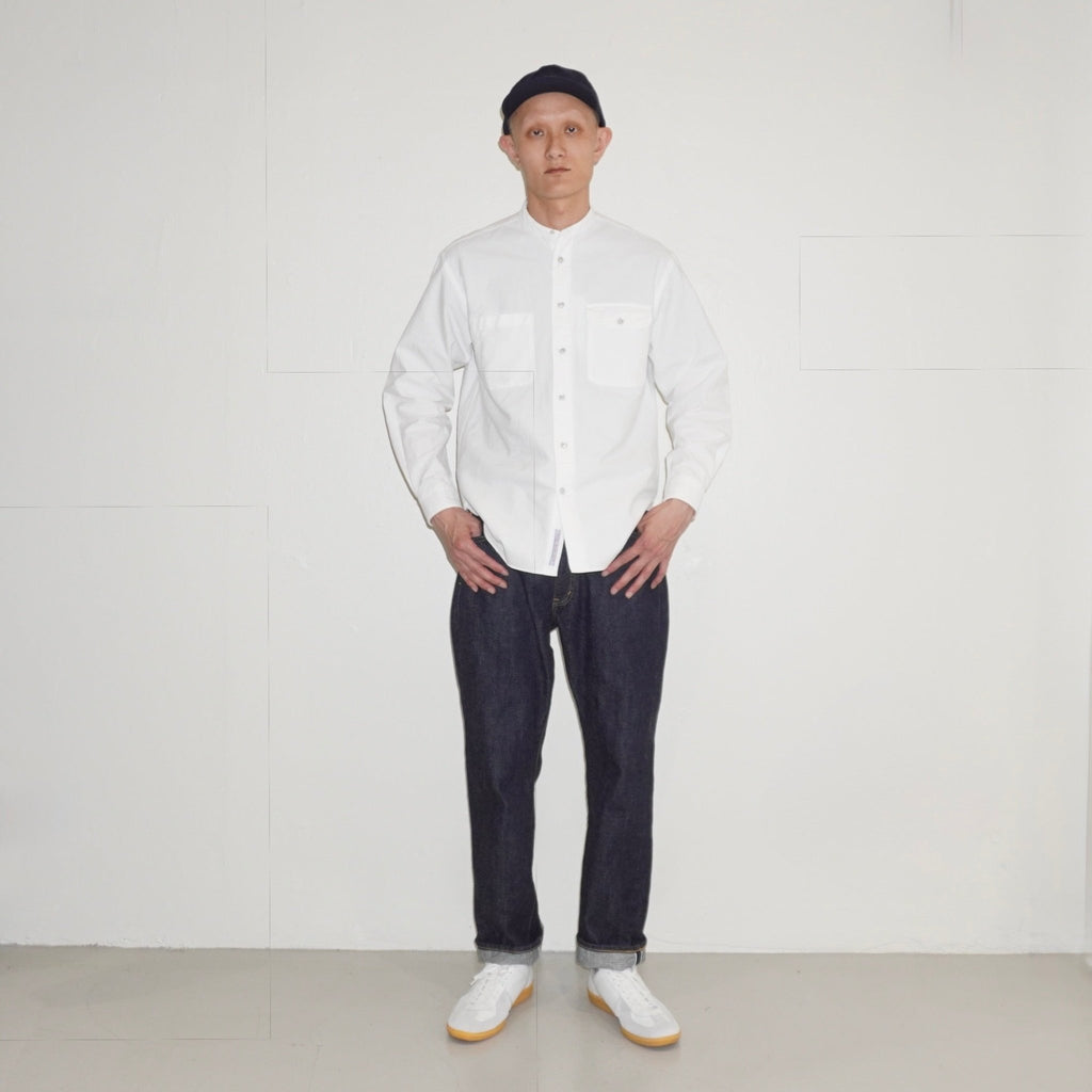 [retroNYm×apartir] CL PLACKET OXFORD SHIRT レトロニム クラシック 前立て シャツ - apartir Online Store アパルティール セレクトショップ