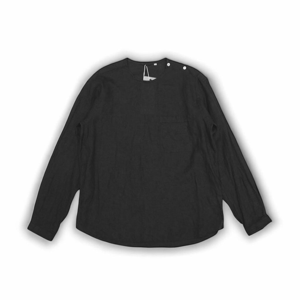 [retroNYm×apartir] Relax Fit Crew Neck Long Sleeve Shirt レトロニム リラックスフィット クルーネック シャツ - apartir Online Store アパルティール セレクトショップ