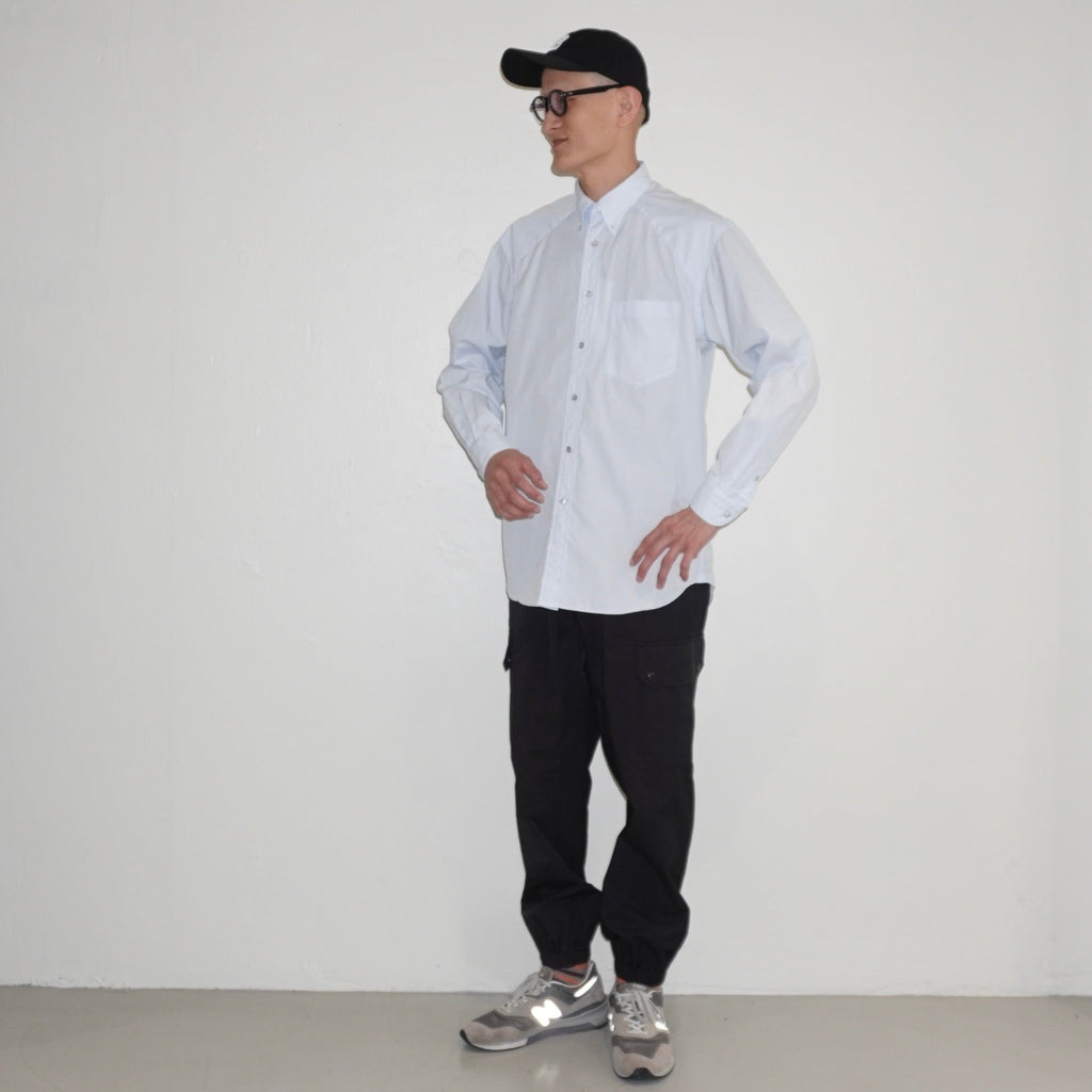 [retroNYm×apartir] SIGNATURE BD レトロニム シグネチャー 120×2 ブロード ボタンダウンシャツ - apartir Online Store アパルティール セレクトショップ