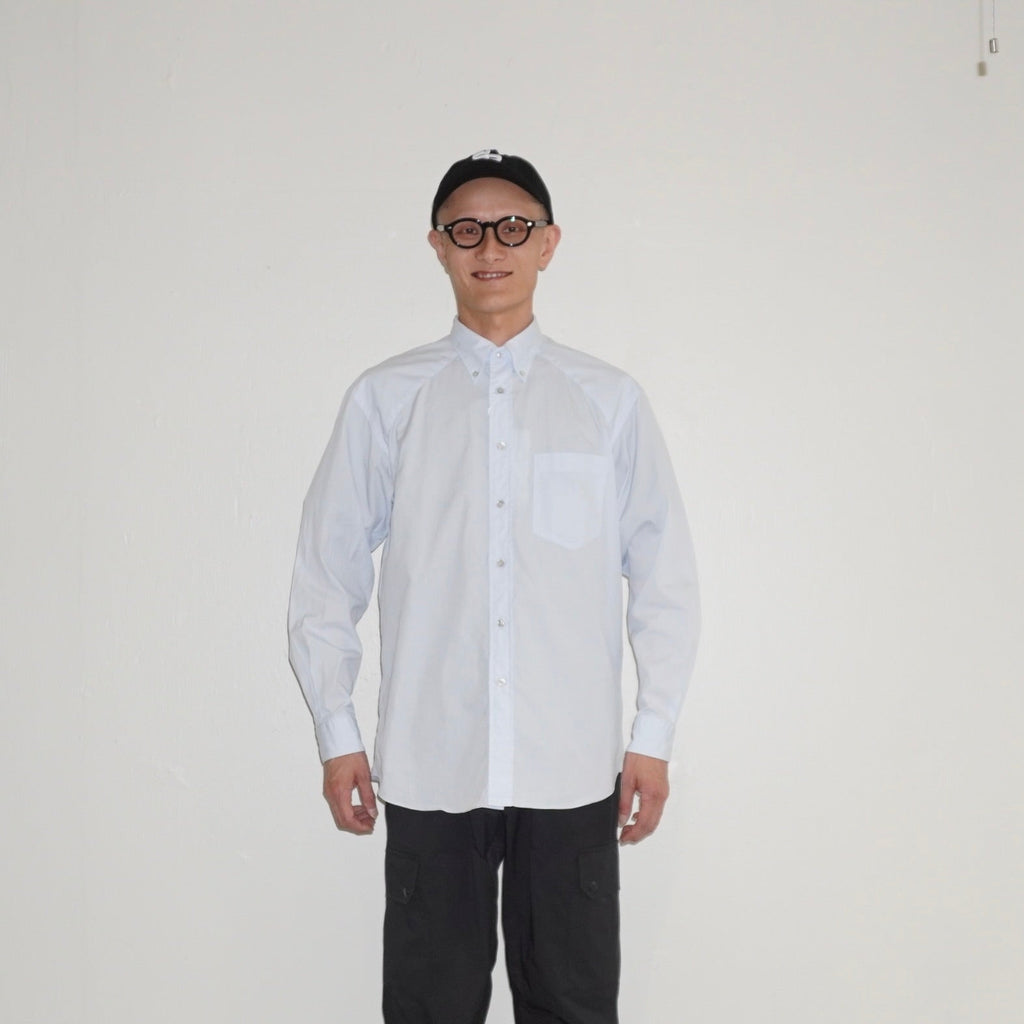 [retroNYm×apartir] SIGNATURE BD レトロニム シグネチャー 120×2 ブロード ボタンダウンシャツ - apartir Online Store アパルティール セレクトショップ