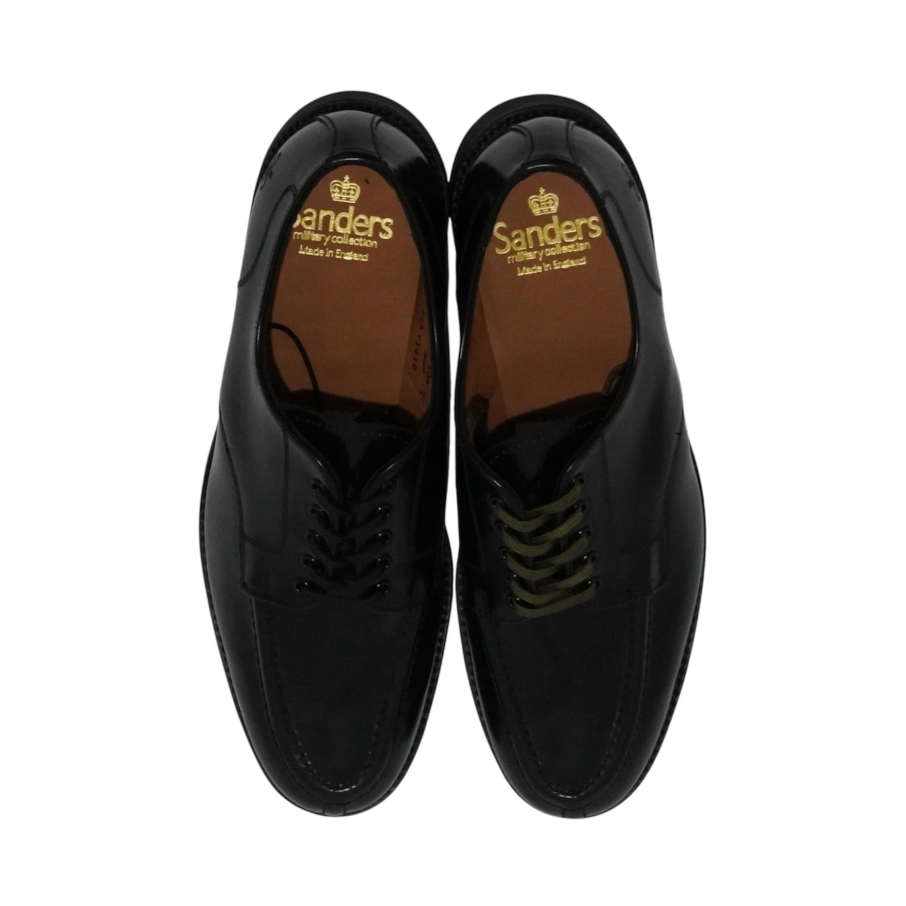 [SANDERS] Military Apron Derby Shoe ミリタリー エプロン ダービー - 6