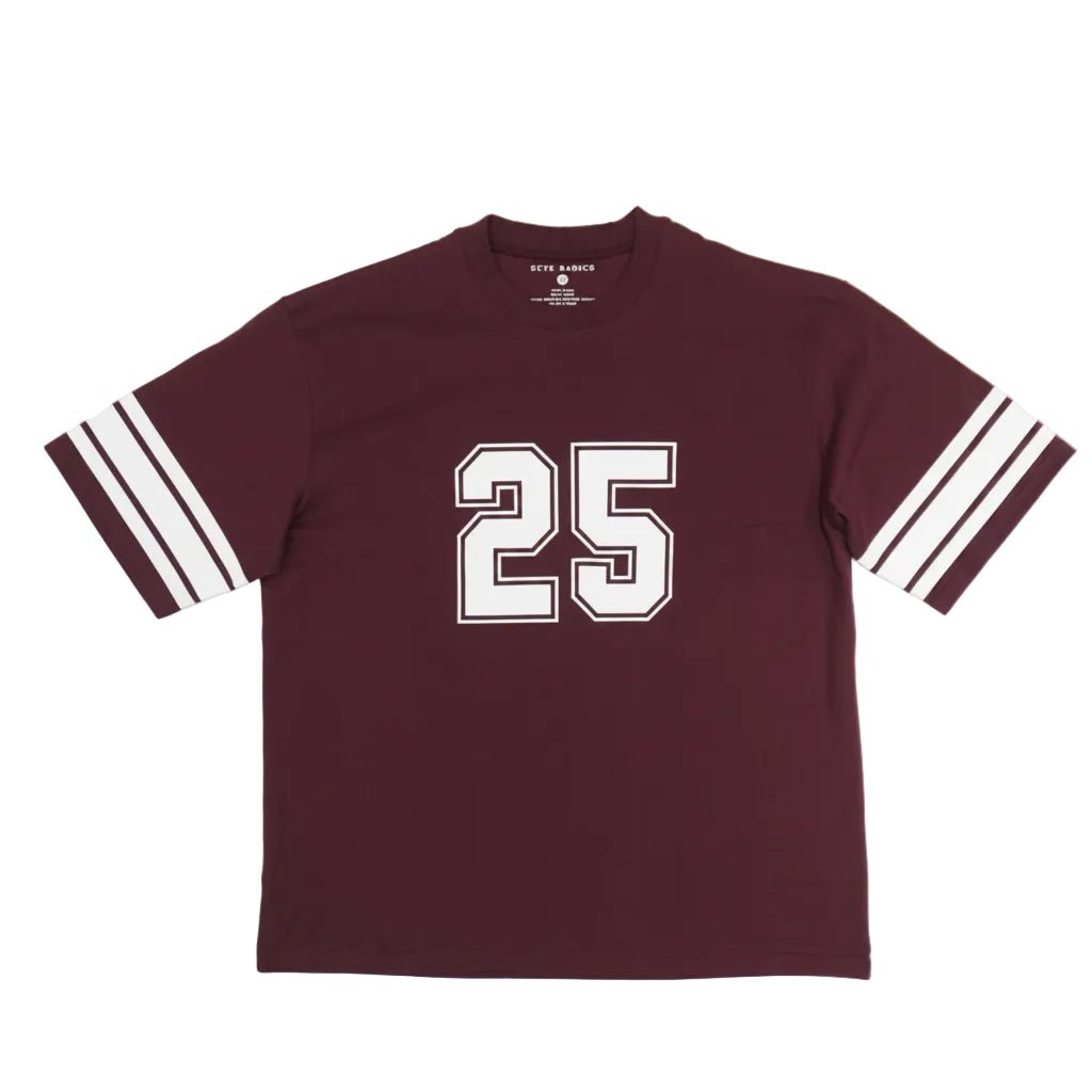 [SCYE BASICS] 30/2 Cotton Jersey Number 25 Print T-Shirt - apartir Online Store アパルティール セレクトショップ