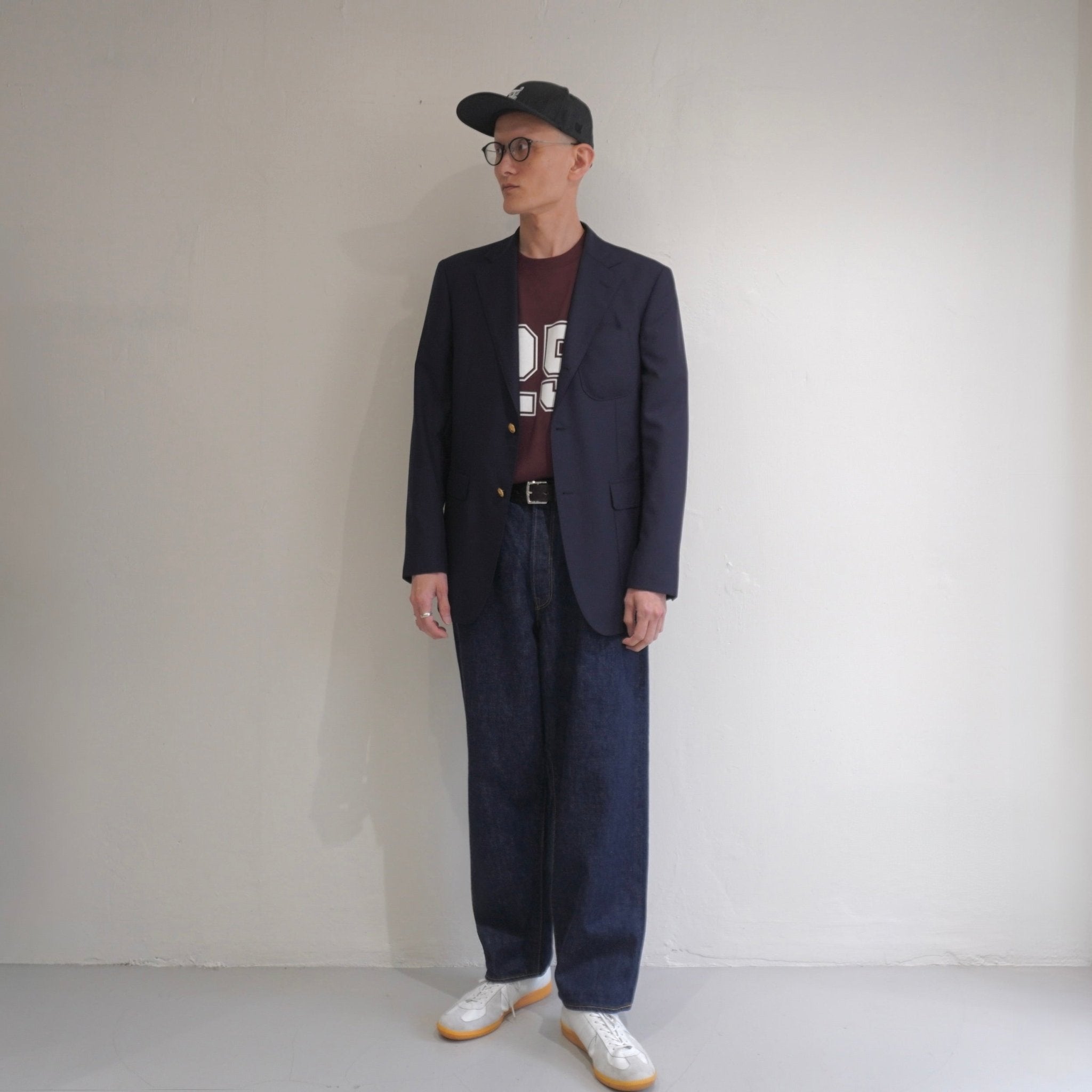 [SCYE BASICS] 30/2 Cotton Jersey Number 25 Print T-Shirt - apartir Online Store アパルティール セレクトショップ