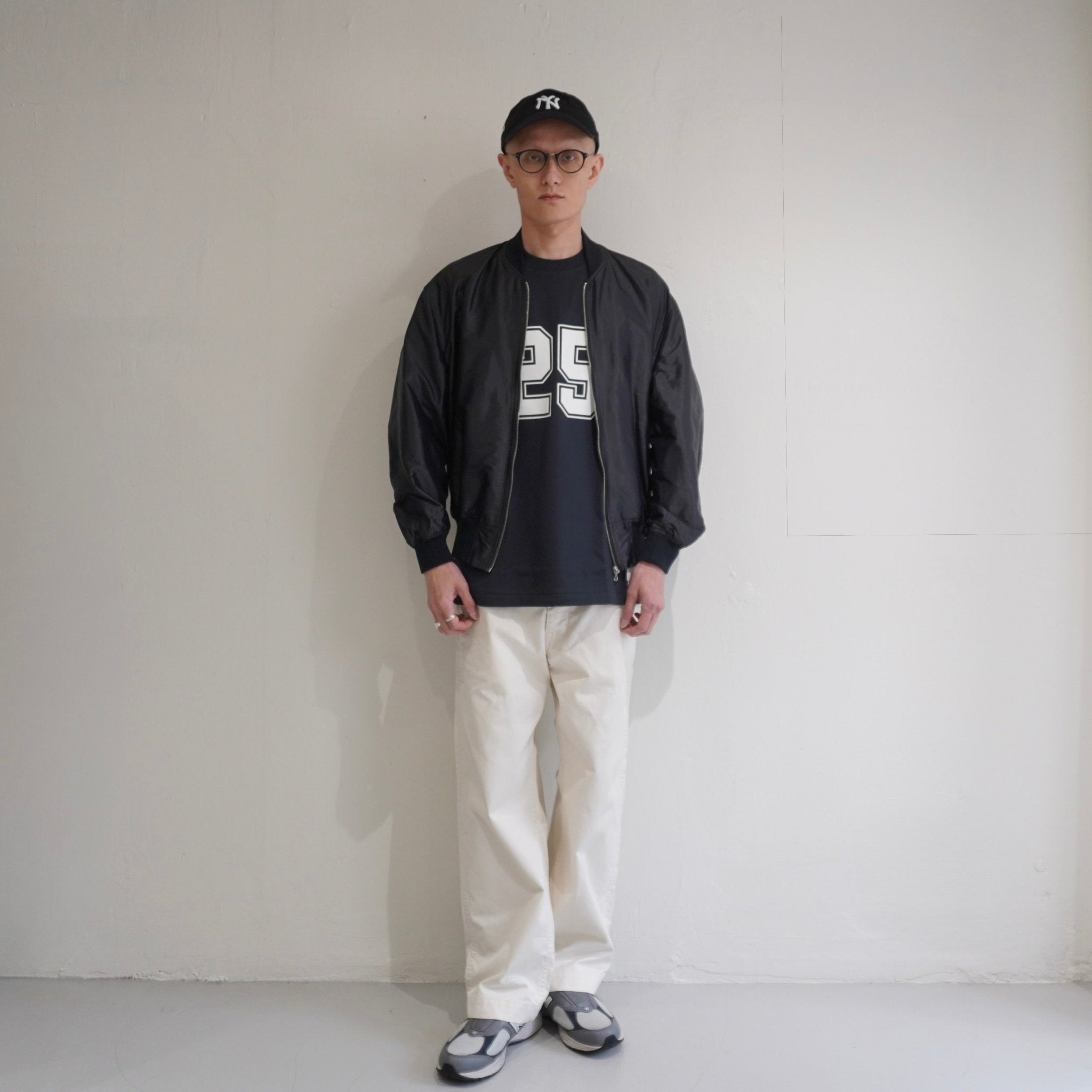 [SCYE BASICS] 30/2 Cotton Jersey Number 25 Print T-Shirt - apartir Online Store アパルティール セレクトショップ
