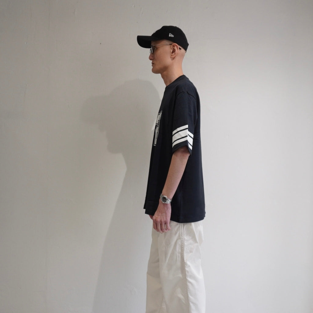 [SCYE BASICS] 30/2 Cotton Jersey Number 25 Print T-Shirt - apartir Online Store アパルティール セレクトショップ