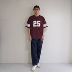 [SCYE BASICS] 30/2 Cotton Jersey Number 25 Print T-Shirt - apartir Online Store アパルティール セレクトショップ