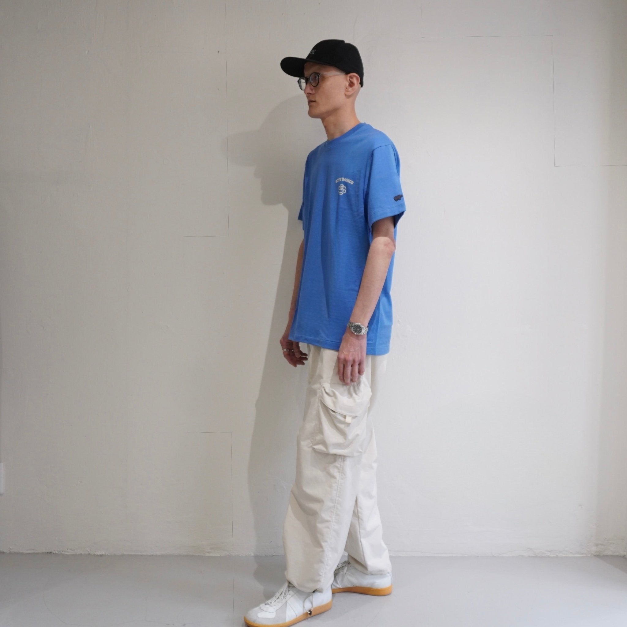 [SCYE BASICS] 30/2 Cotton Jersey Varsity Logo Print T-Shirt - apartir Online Store アパルティール セレクトショップ