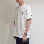 [SCYE BASICS] 30/2 Cotton Jersey Varsity Logo Print T-Shirt - apartir Online Store アパルティール セレクトショップ