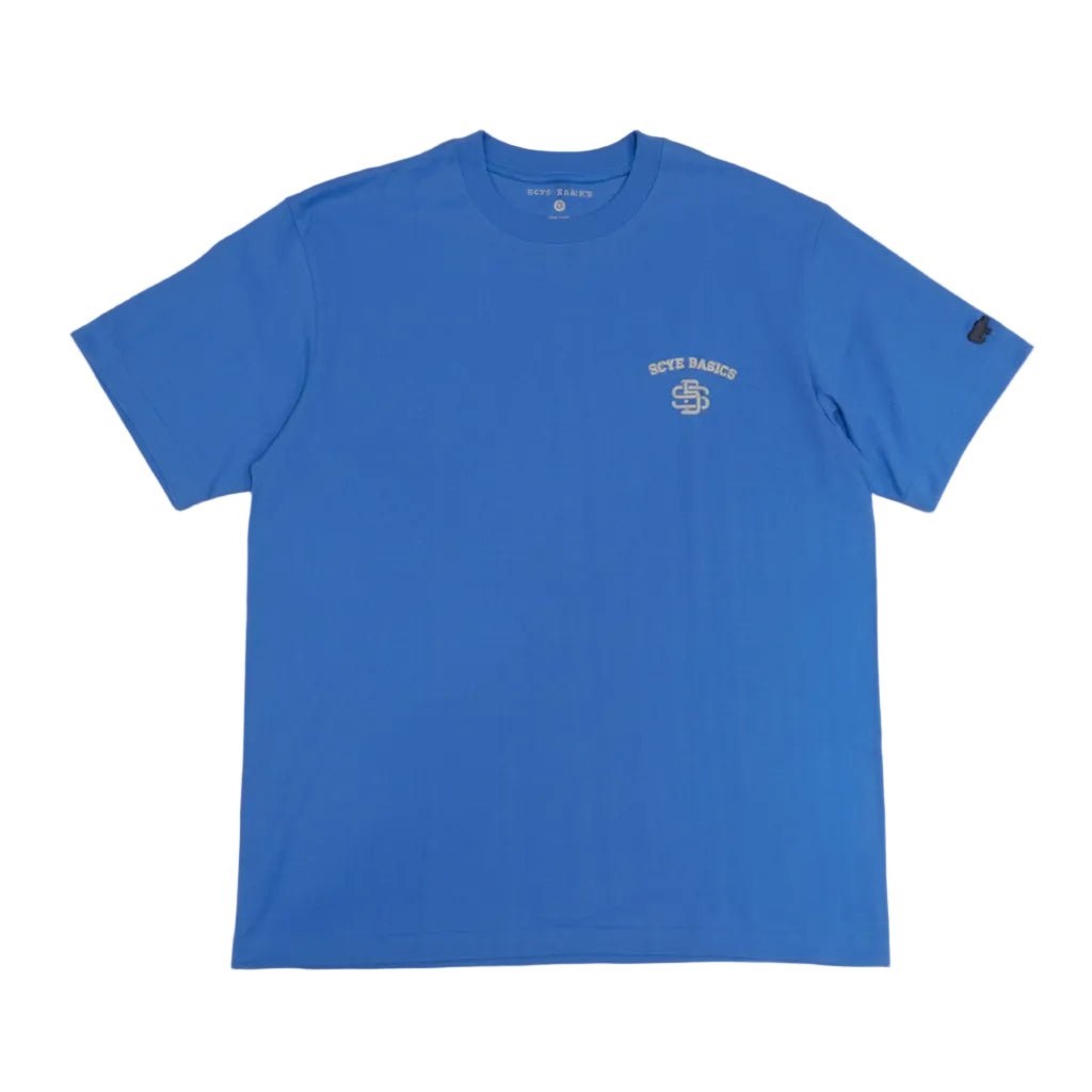 [SCYE BASICS] 30/2 Cotton Jersey Varsity Logo Print T-Shirt - apartir Online Store アパルティール セレクトショップ