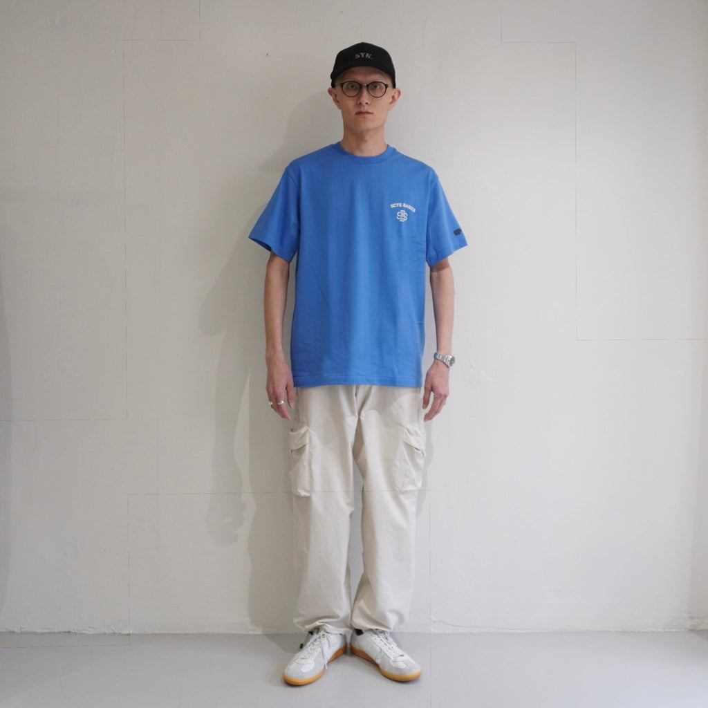 [SCYE BASICS] 30/2 Cotton Jersey Varsity Logo Print T-Shirt - apartir Online Store アパルティール セレクトショップ