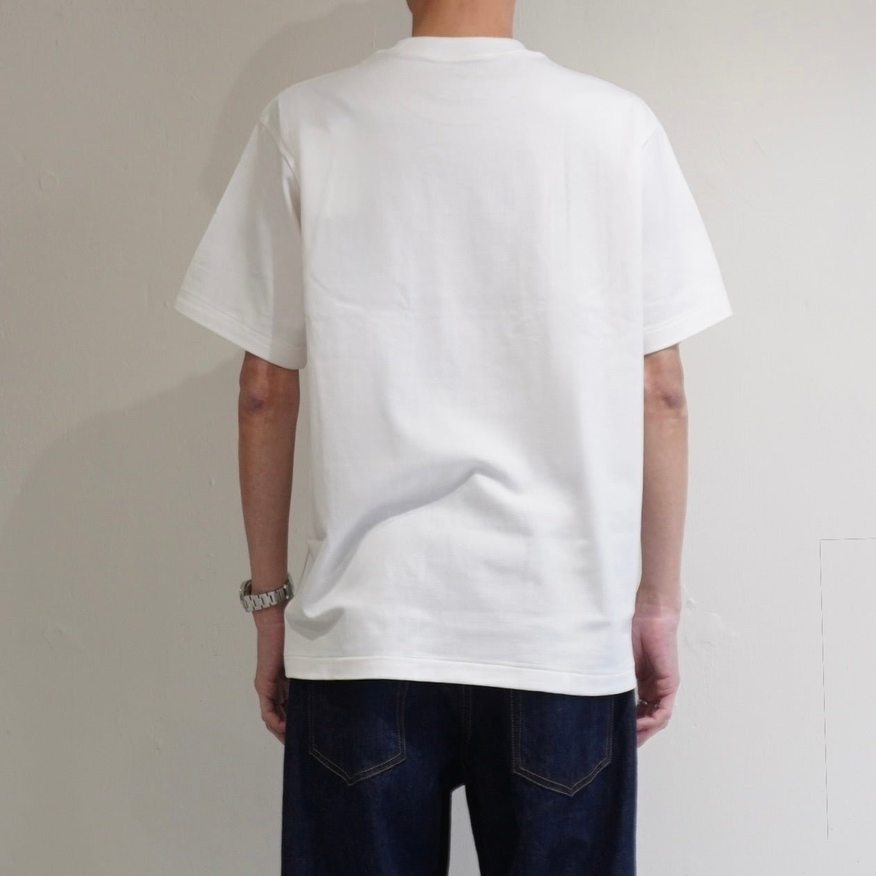 [SCYE BASICS] 30/2 Cotton Jersey Varsity Logo Print T-Shirt - apartir Online Store アパルティール セレクトショップ