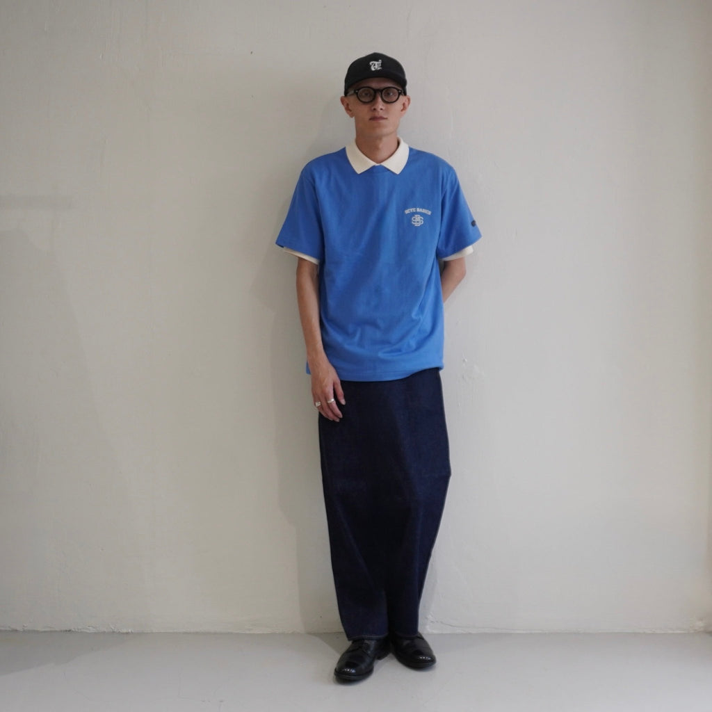 [SCYE BASICS] 30/2 Cotton Jersey Varsity Logo Print T-Shirt - apartir Online Store アパルティール セレクトショップ