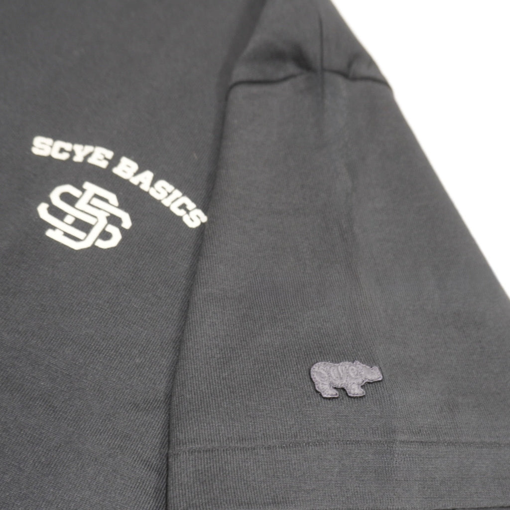 [SCYE BASICS] 30/2 Cotton Jersey Varsity Logo Print T-Shirt - apartir Online Store アパルティール セレクトショップ