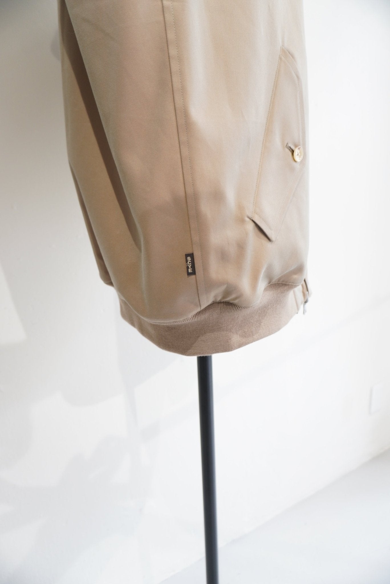 [SCYE BASICS] Cotton Gaberdine Reversible Jacket - apartir Online Store アパルティール セレクトショップ