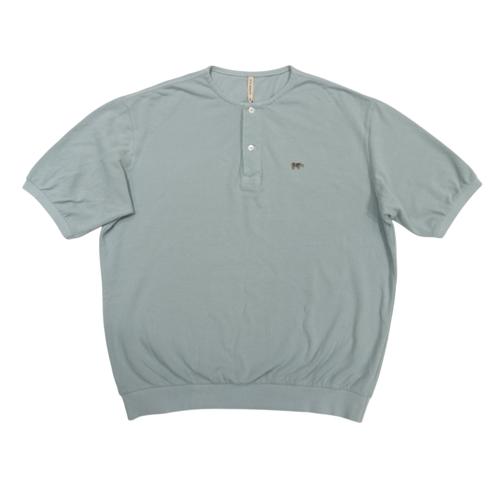 [SCYE BASICS] Cotton Pique Henley Neck Shirt サイベーシックス コットン ピケ ヘンリーネックシャツ - apartir Online Store アパルティール セレクトショップ